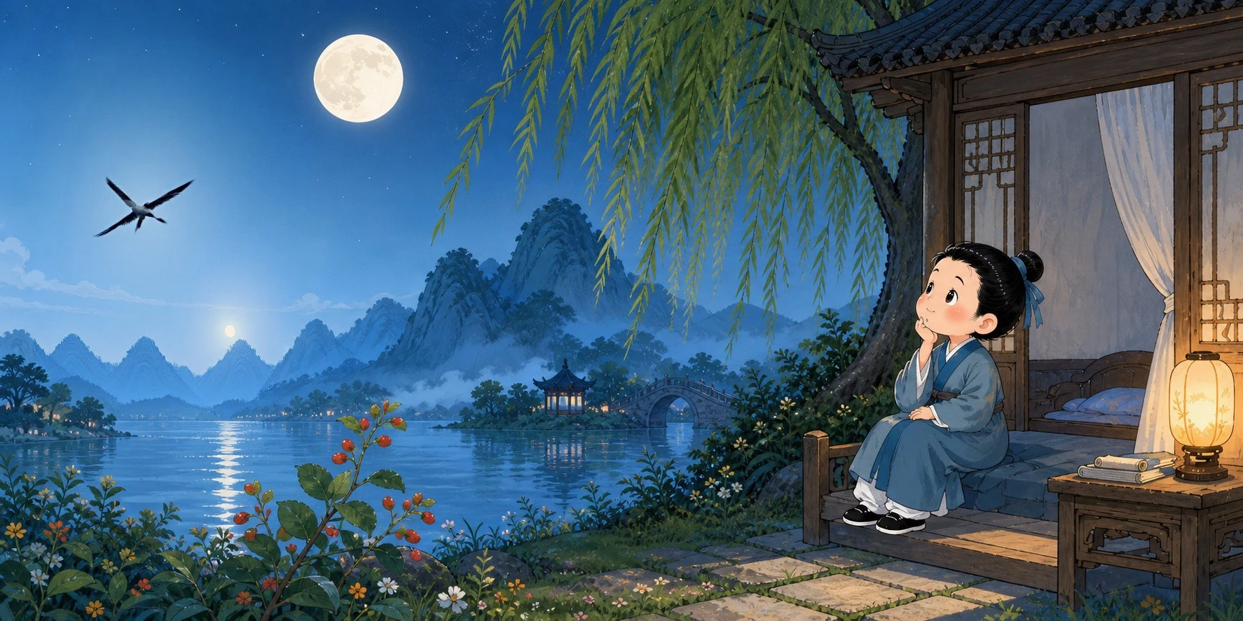 相思 — Missing You illustration