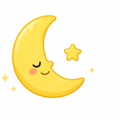 月亮光 — Chinese nursery rhyme illustration