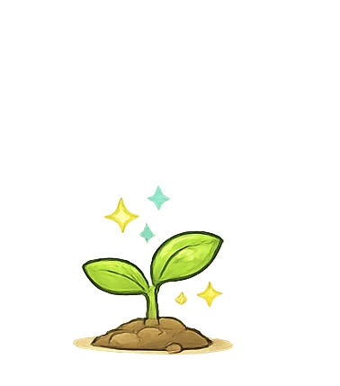 小树苗 — Chinese nursery rhyme illustration
