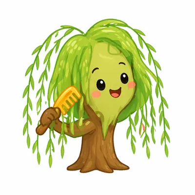 柳妞妞 — Chinese nursery rhyme illustration